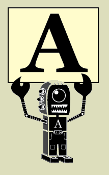 Maskottchen des AlphaBattles von LetterCult
