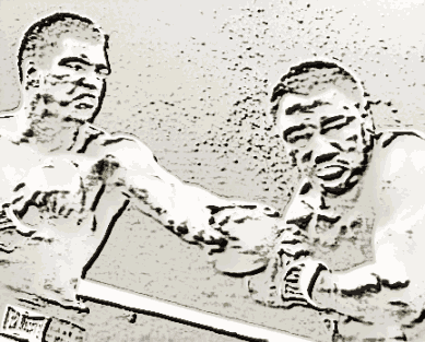 Bild vom Boxen